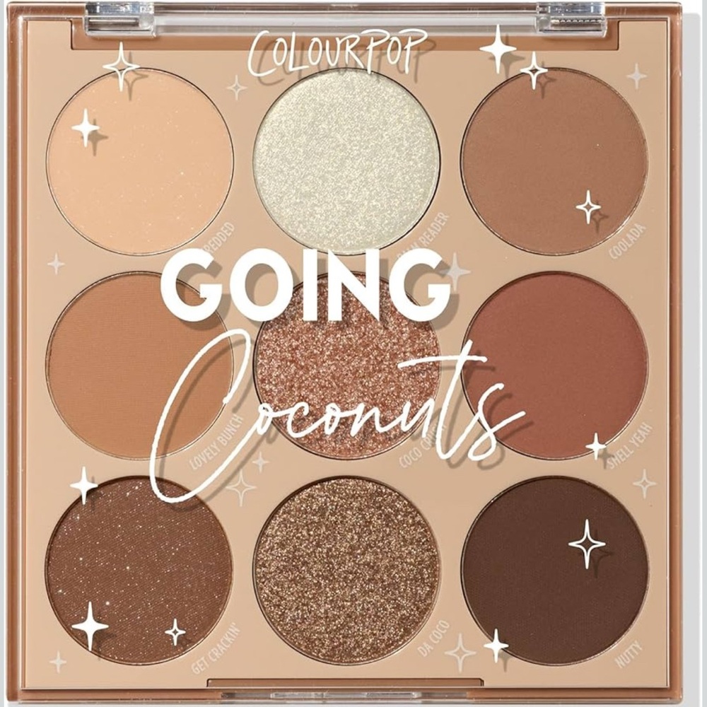 ColourPop Coconut Delight Eyeshadow Palette